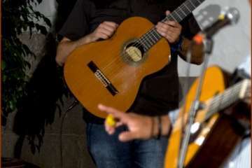 Noche de verseadores en Valsequillo (Foto Ildefonso Rodríguez)